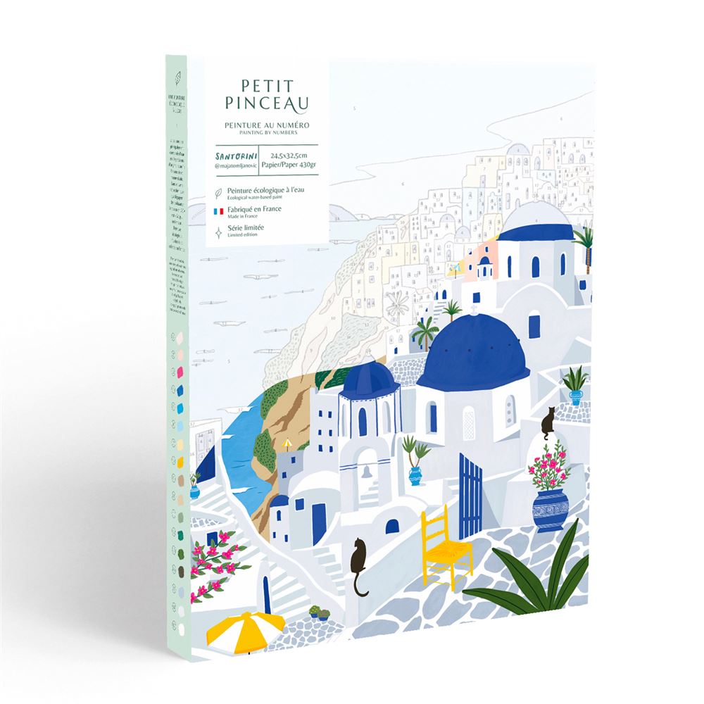 PETIT PINCEAU Santorini - Schilderen op nummer