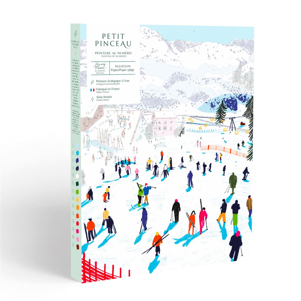 PETIT PINCEAU Skiing among - Schilderen op nummer