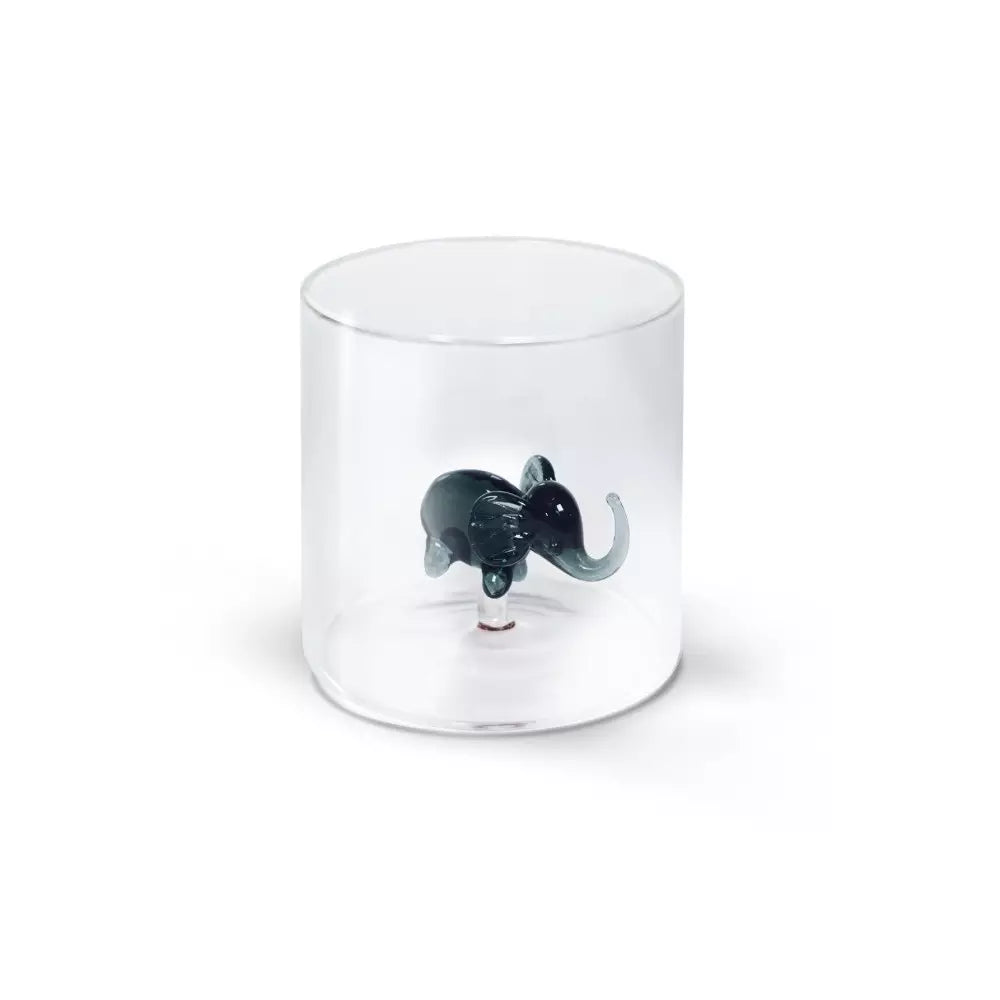 WD Glas 250ml in borosilicaat glas - olifant deco
