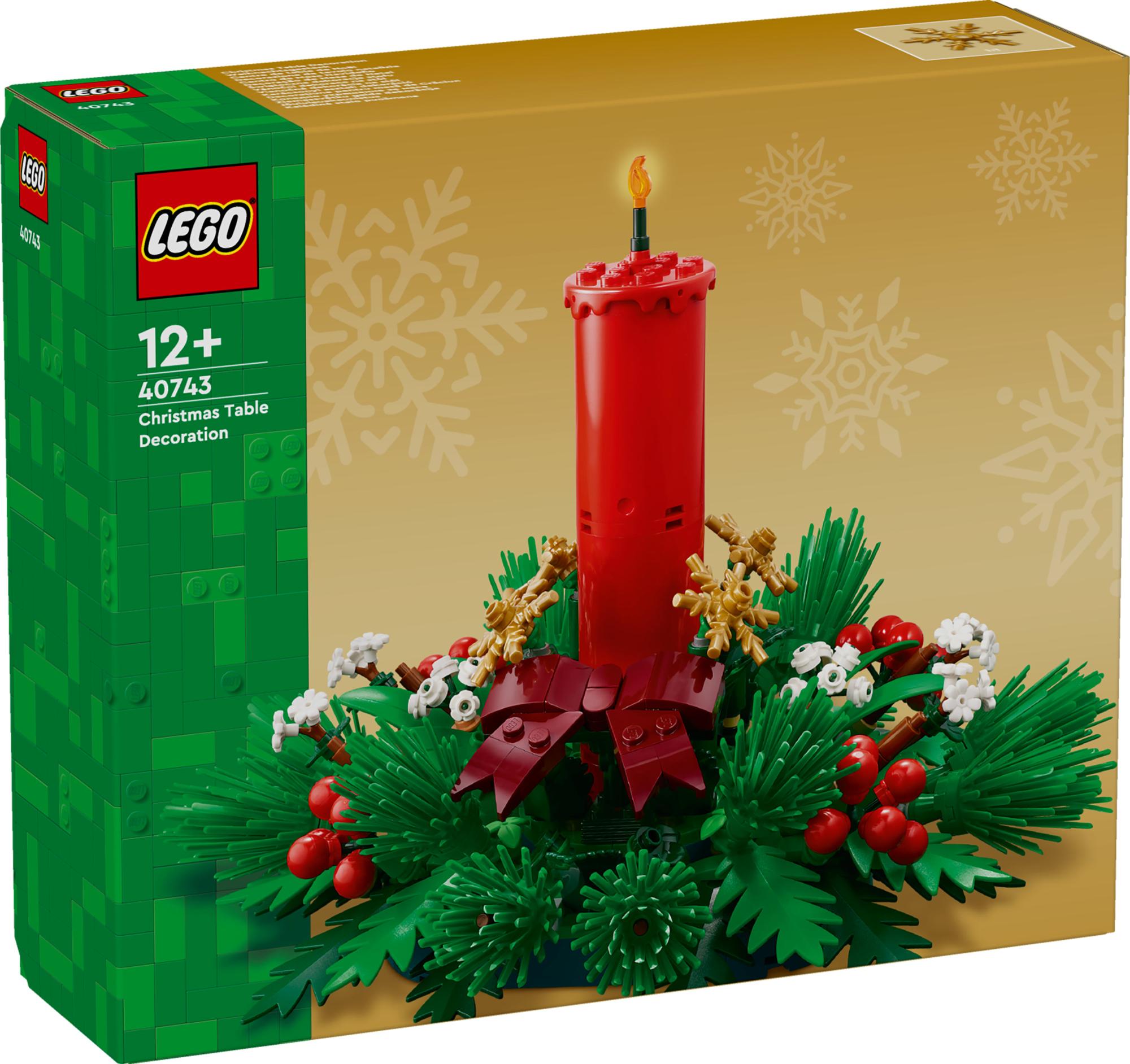 LEGO Exclusief 40743 kersttafeldeco