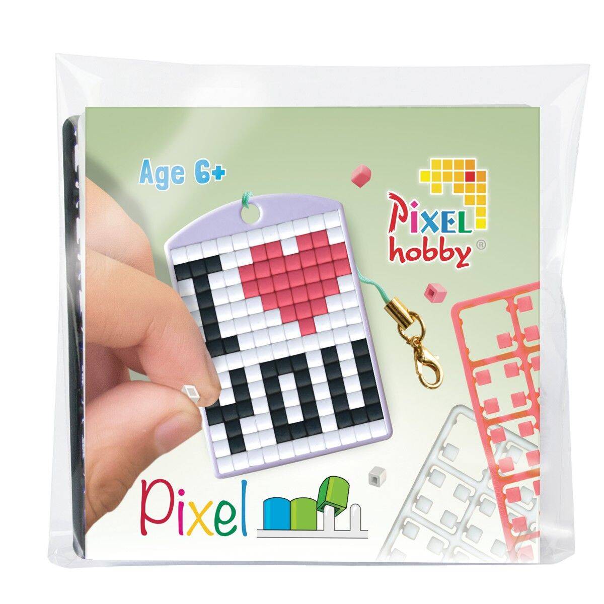 PIXEL Medaillion startset - I Love You