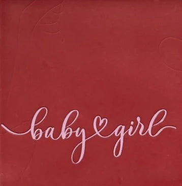 YETT Tegeltje - Baby girl - roze/baby roze