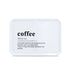 ZELLER - Melamine schaal "Coffee" 30.5x22cm