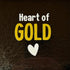 YETT Tegeltje - Heart of gold - goud