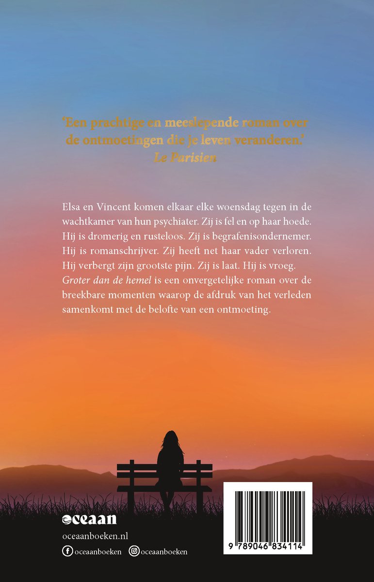 Groter dan de hemel - Virginie Grimaldi