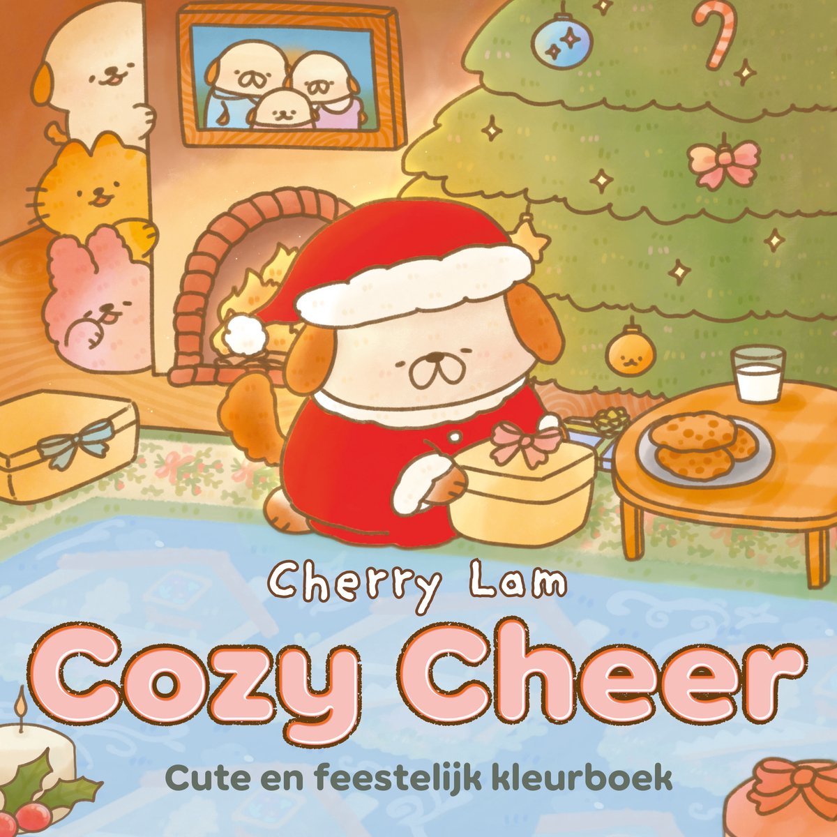 Cozy cheer - Cute en feestelijk kleurboek - Cherry Lam