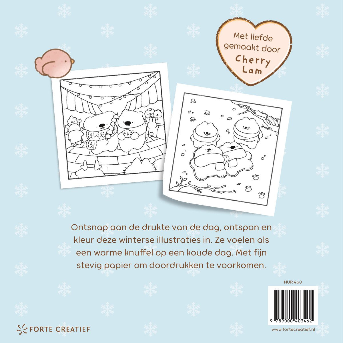 Cozy chill - Cute en knus kleurboek - Cherry Lam