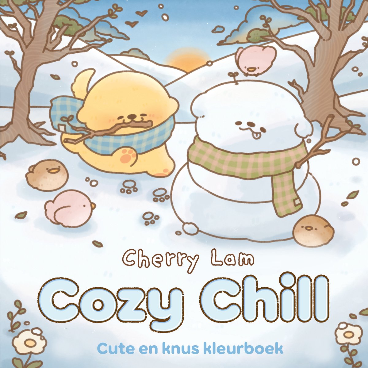 Cozy chill - Cute en knus kleurboek - Cherry Lam