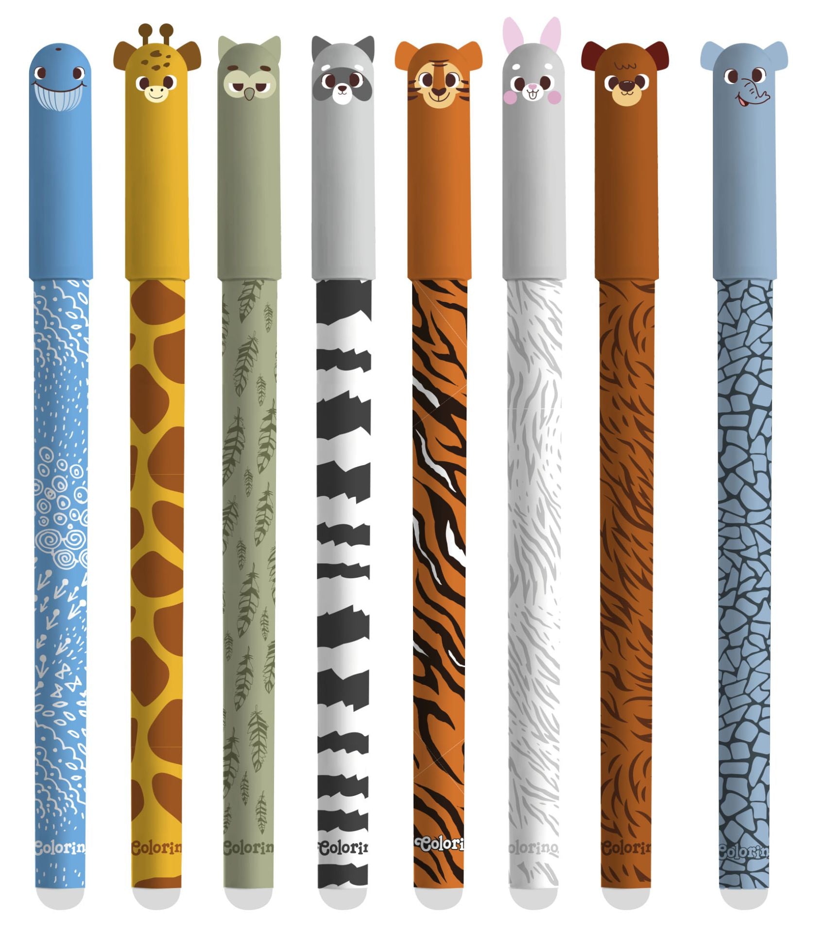 Uitwisbare pen - Dieren ass. (prijs per stuk)