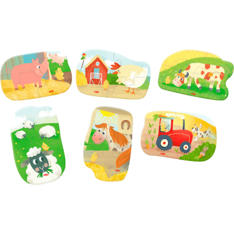 HABA Eerste puzzels 6st - Boederij