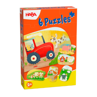 HABA Eerste puzzels 6st - Boederij