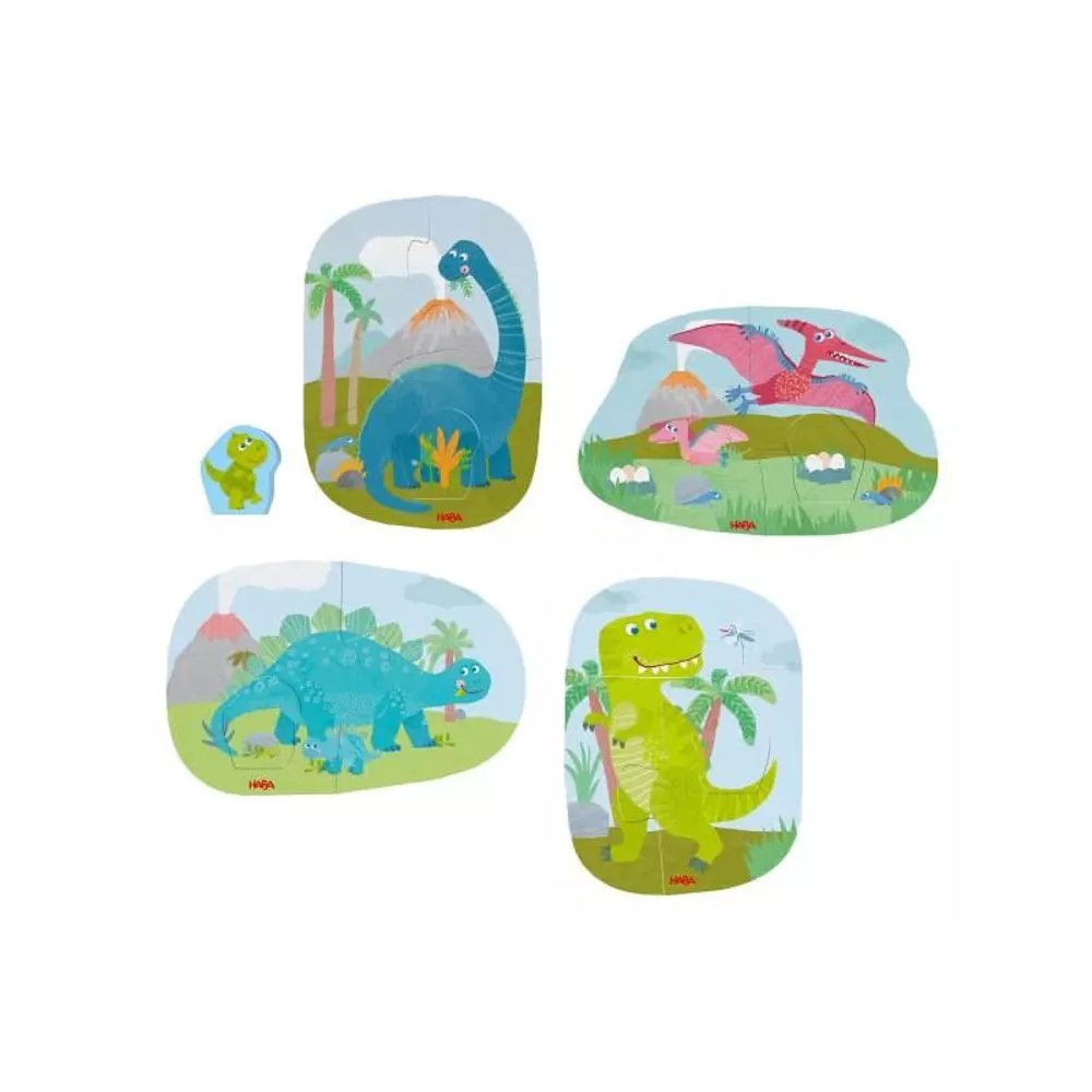 HABA Eerste puzzels 4st - Dinos