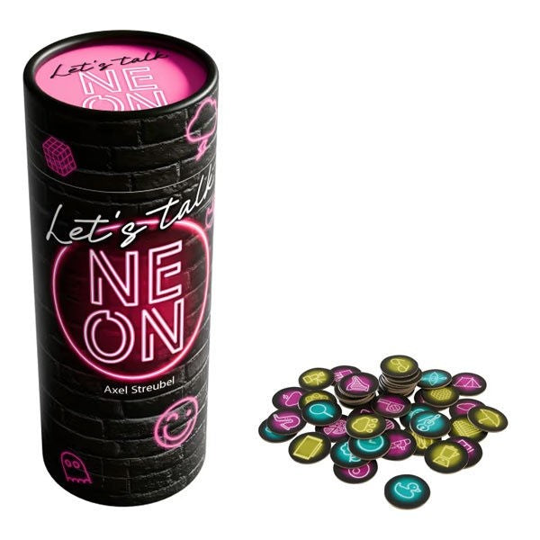 HABA Familiespel - Let's talk NEON - roze