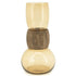 BY BOO Verra vaas - L 39.5cm - bruin