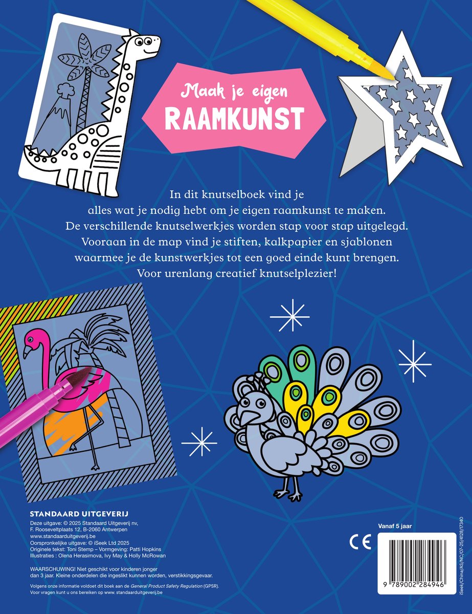 Maak je eigen raamkunst - Su Kids & Digits