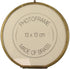 Fotokader 13x13cm - brass gold