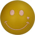 Deco ornament Smiley LED - 15,5x15,5x13,5cm - geel