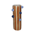 Vaas stoneware - 11,5x9,5x30,5cm - multicol.