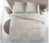 DREAMS Dekbedovertrek flanel - 270x220cm - Iris beige