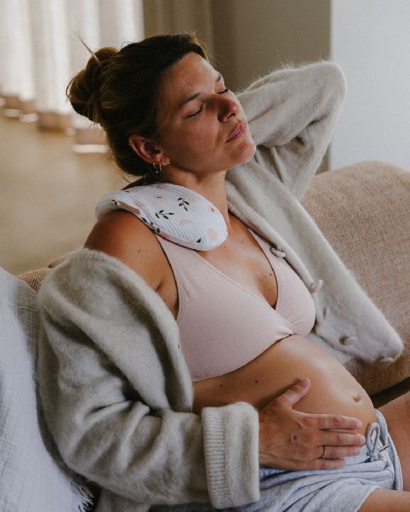 DOOMOO Warmtekussen - corduroy peach