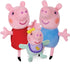 Peppa Pig, George en baby - pluche