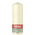 BOLSIUS Stompkaars 20x6.8cm - soft pearl rustiek