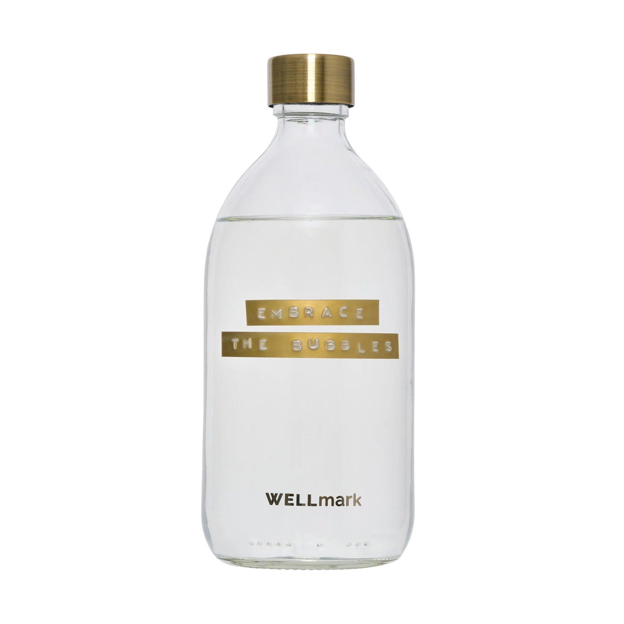 WELLMARK Badzeep 500ml - EMBRACE THE BUBBLES - Frisse linnen
