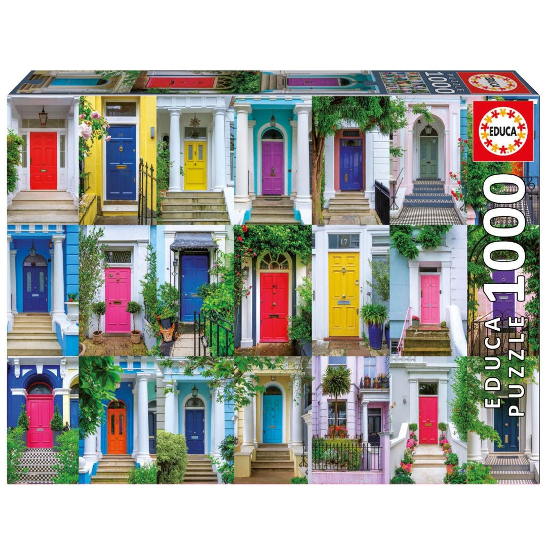 EDUCA Puzzel - De deuren van Nothing Hill 1000st.