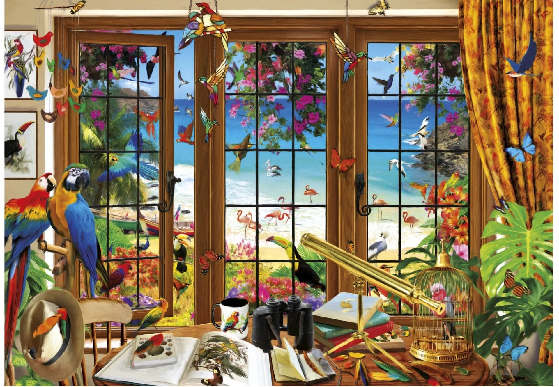 EDUCA Puzzel - Observatievenster vogels 1500st.