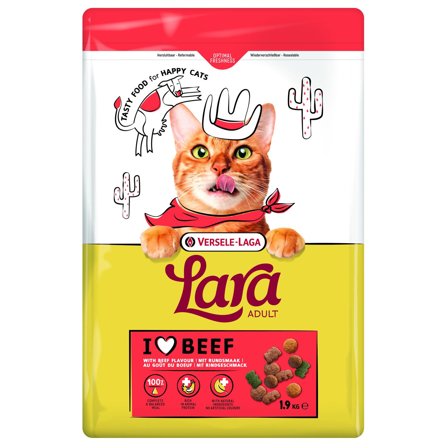 VERSELE LAGA Lara adult beef - 1.9kg