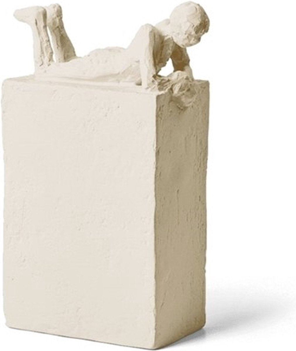 KAHLER ASTRO figuur 19cm - aquarius - wit