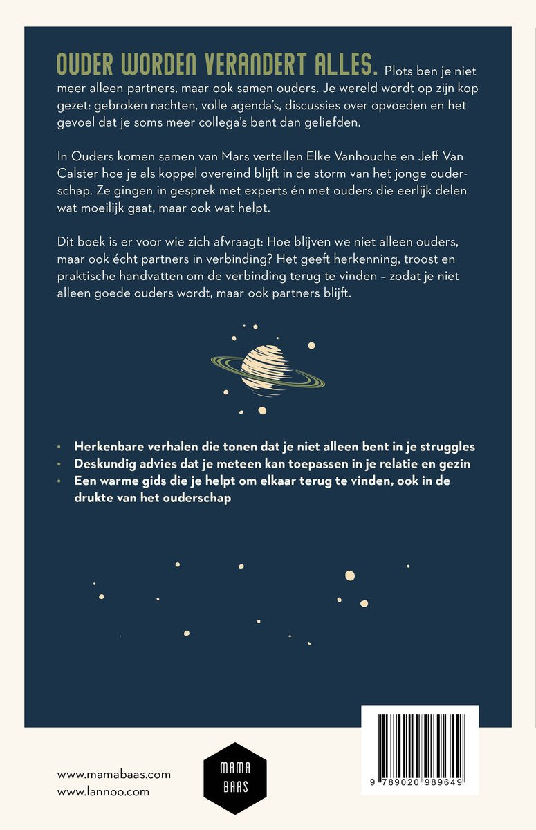 Ouders komen samen van Mars - Elke Vanhouche
