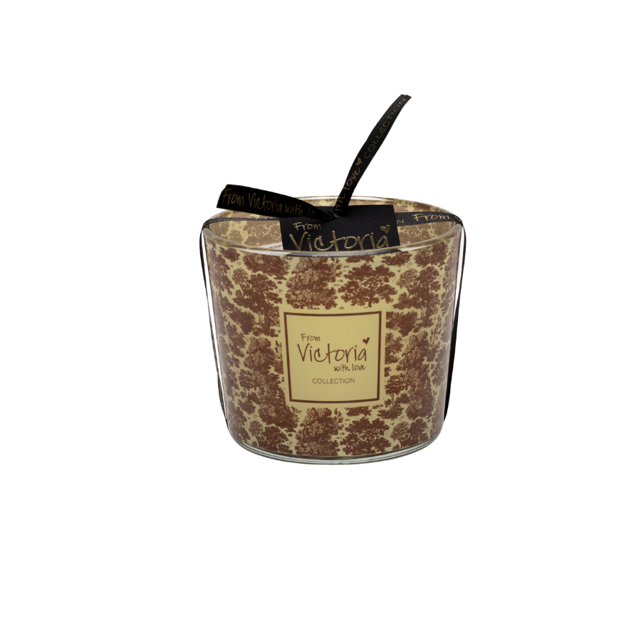 VICTORIA Kaars forest - S toi & moi - brown (mondgeblazen, niet hervulbaar)