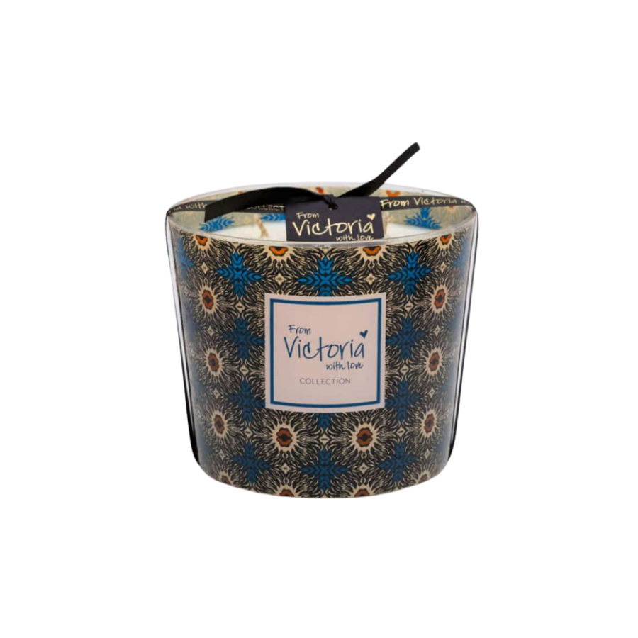 VICTORIA Kaars bouche - M glamour - blue (mondgeblazen, niet hervulbaar)