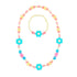 SOUZA Oda ketting en armband - flower