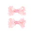 SOUZA Tiki haarklemmetjes - bow pink