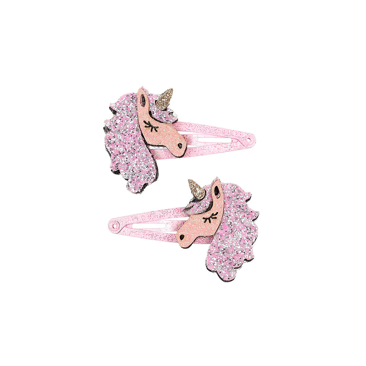 SOUZA Willow haarclips - unicorn pink