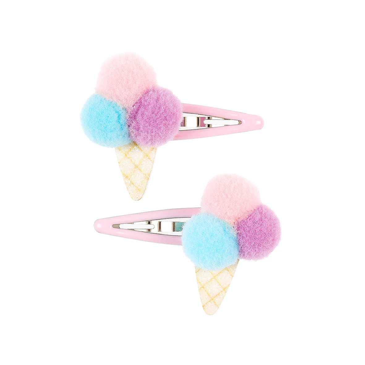 SOUZA Icecream haarclips - purple