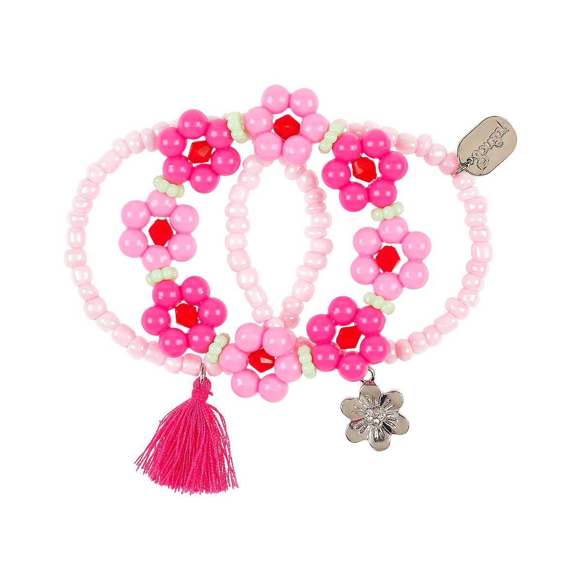 SOUZA Denise armband - flower pink