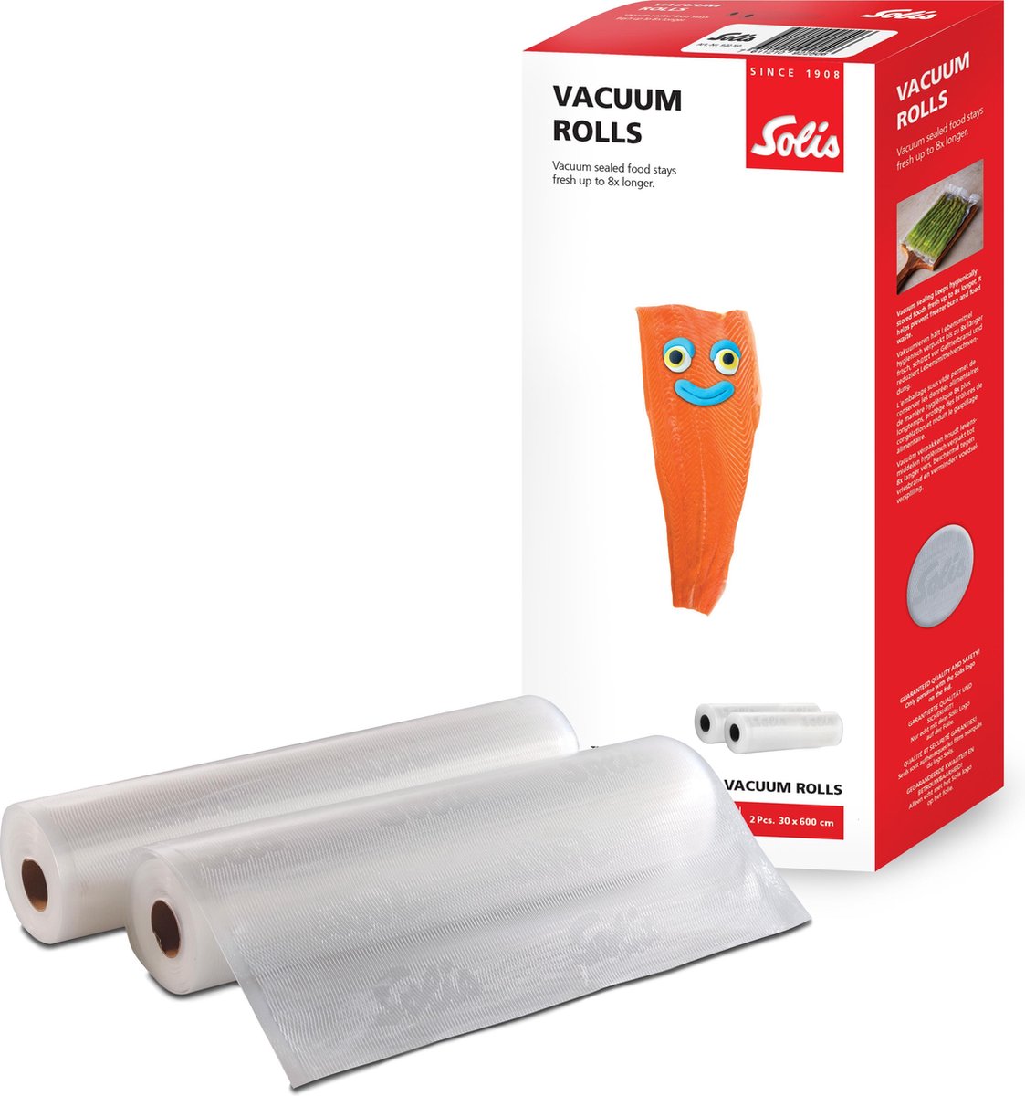 SOLIS Vacuumrollen 30x600cm - 2 rollen