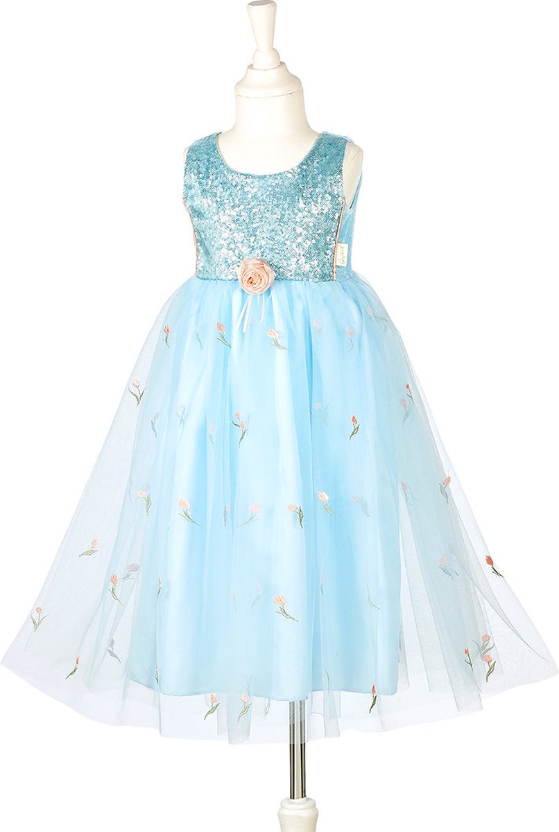 SOUZA Nicolette verkleedkleedje - blauw - 98/104 (3/4jaar)