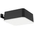 PHILIPS Vynce Wandlamp solar - zwart - vierkant - 1.5W - 2700K