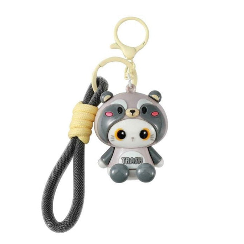 I-TOTAL Hoodie sleutelhanger - raccoon