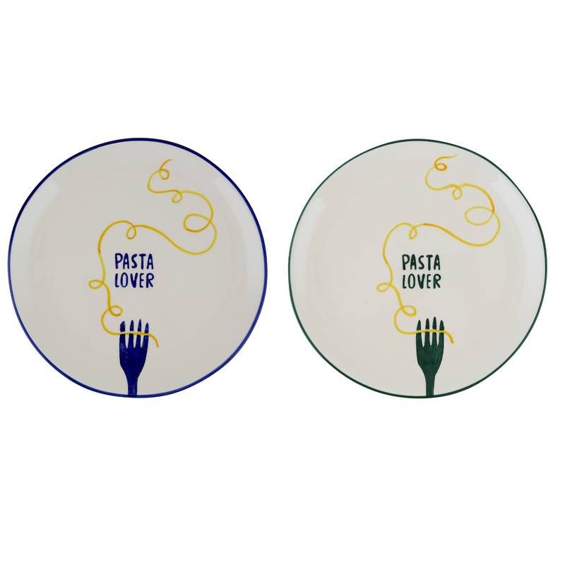 QUE RICO Atelier Pistache - bord pasta lover 27cm