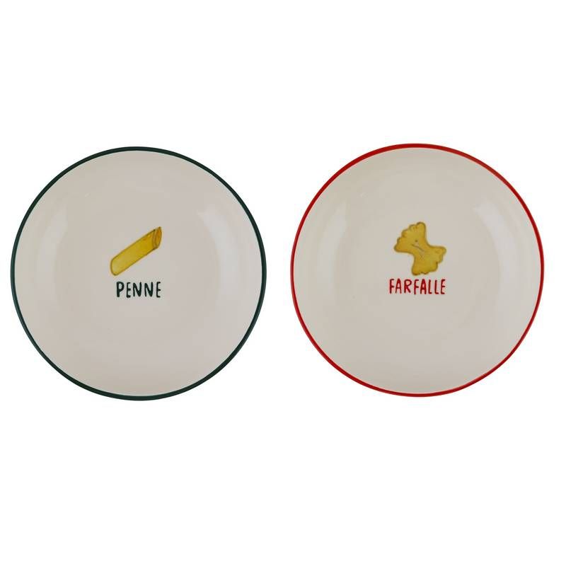 QUE RICO Atelier Pistache - pasta bowl 21cm - ass.