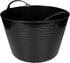 Benson Mand flexibel 12 ltr zwart