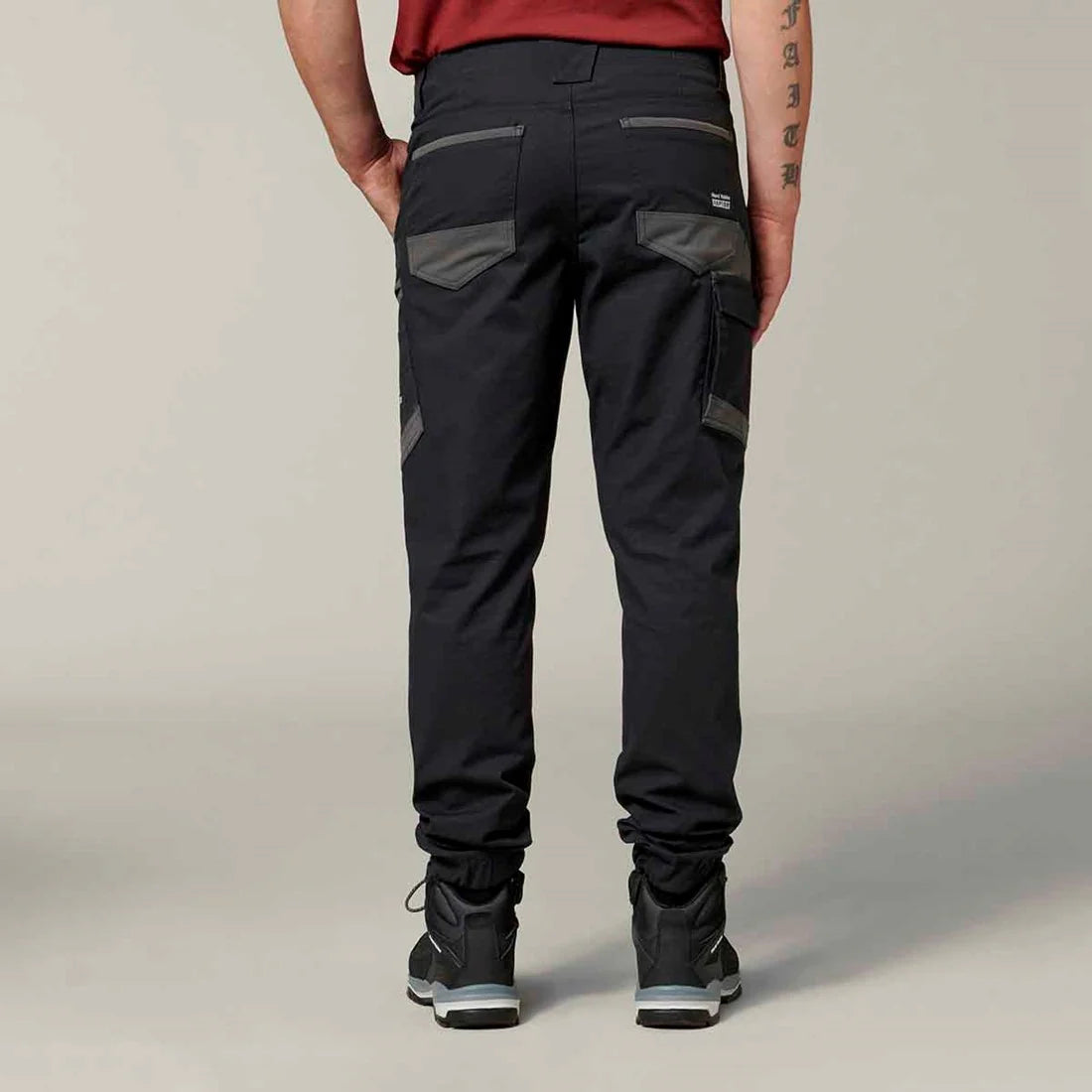 HARD YAKKA Raptor Cuff werkbroek - 36 - Zwart