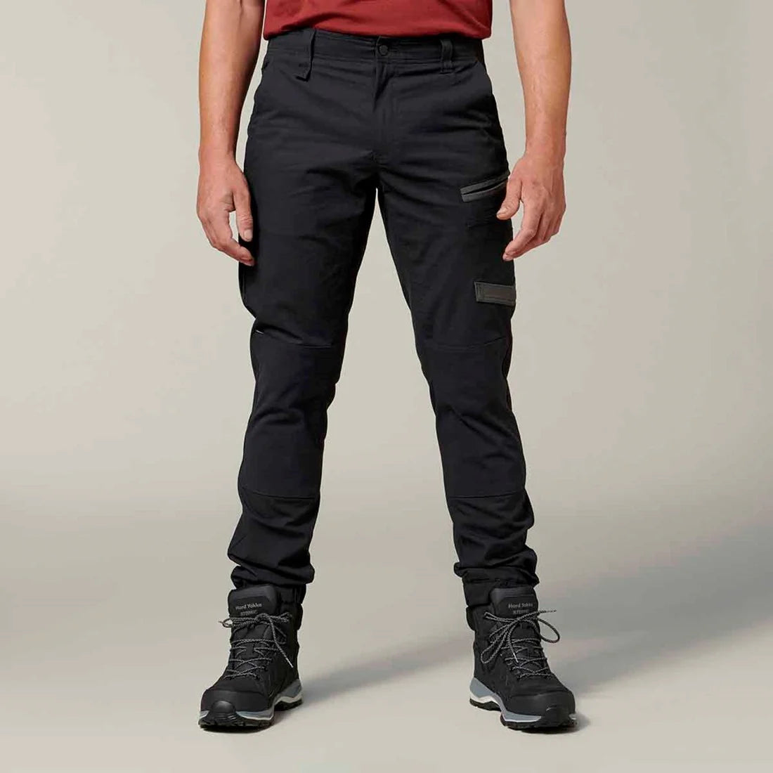 HARD YAKKA Raptor Cuff werkbroek - 38 - Zwart