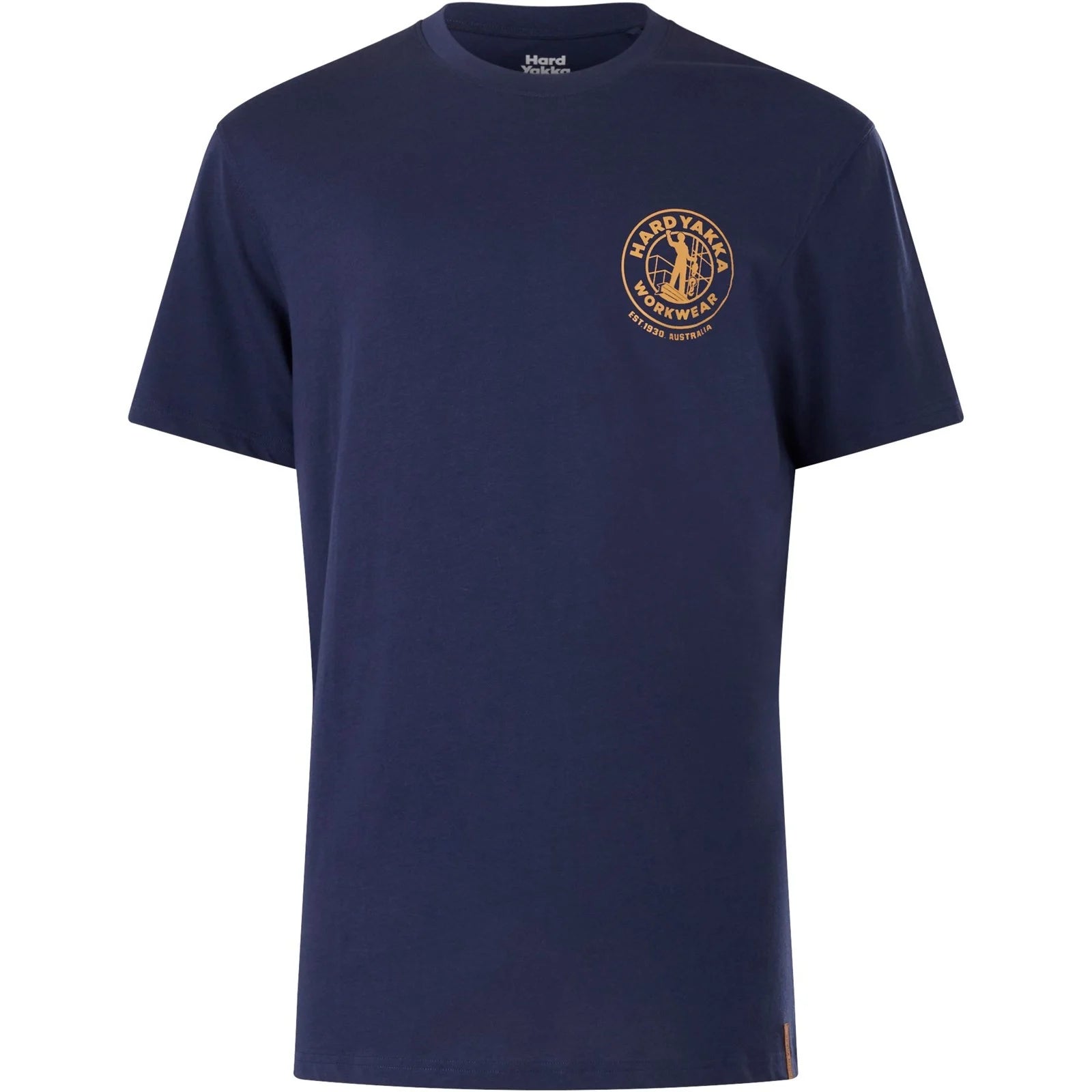 HARD YAKKA Heritage icon Tshirt - XXL - Navy