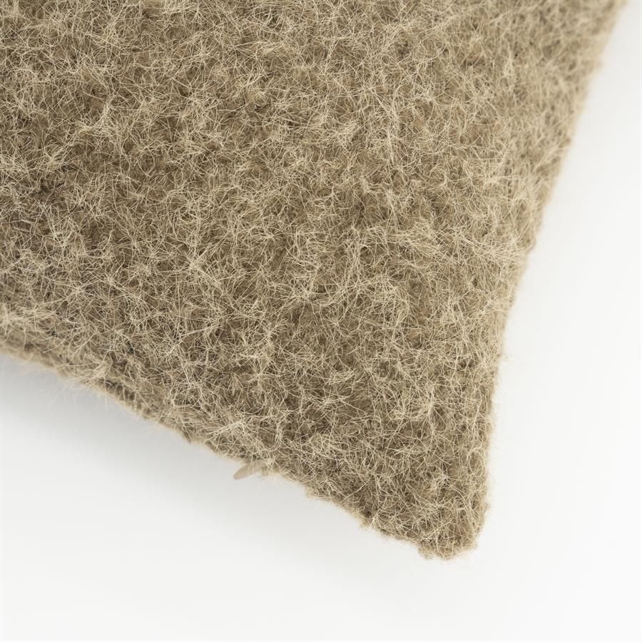 BY BOO Kelso kussen - 60x40cm - bruin